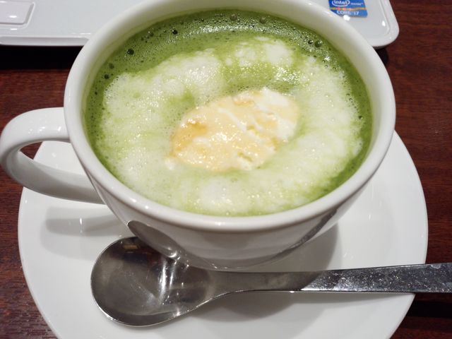 生姜抹茶ミルク